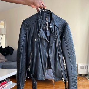 Leather jacket Zara